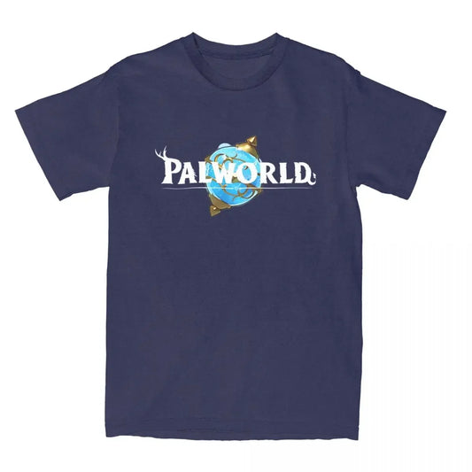 Palworld Logo T-Shirt - Navy Blue