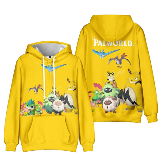 Palworld Pals Hoodie - Yellow