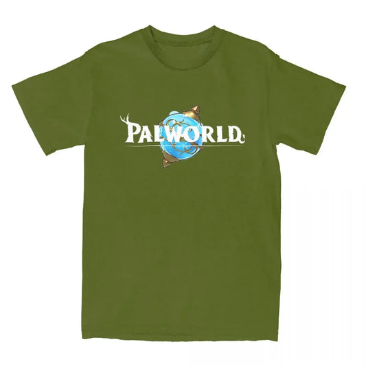 Palworld Logo T-Shirt - Army Green